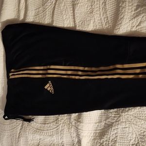 Adidas Climacool Gold Stripe Black Jogger Track Pants